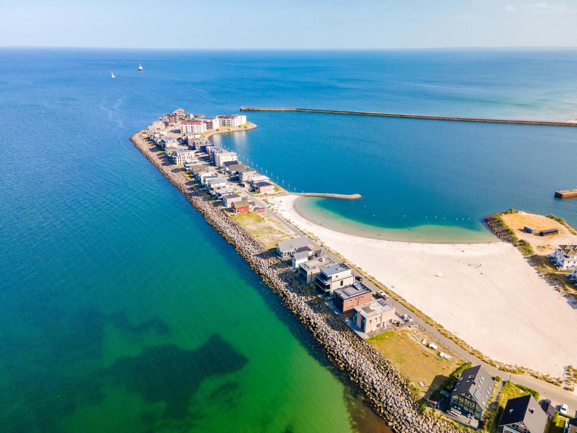 Horizont- Direkt Am Wasser, Hafenblick, Fahrstuhl, Sauna, Ueberdachter Balkon ออลเพนิทซ์ ภายนอก รูปภาพ